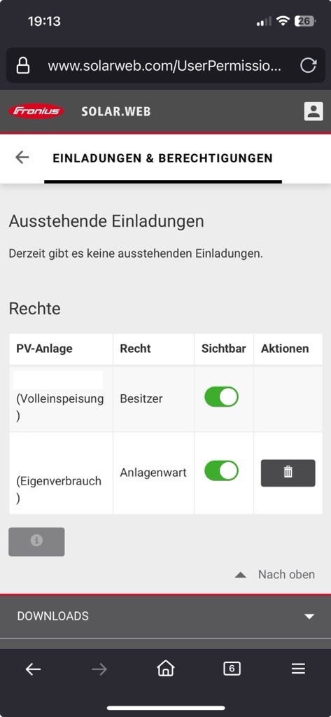 Richtigen Wechselrichter sichtbar machen