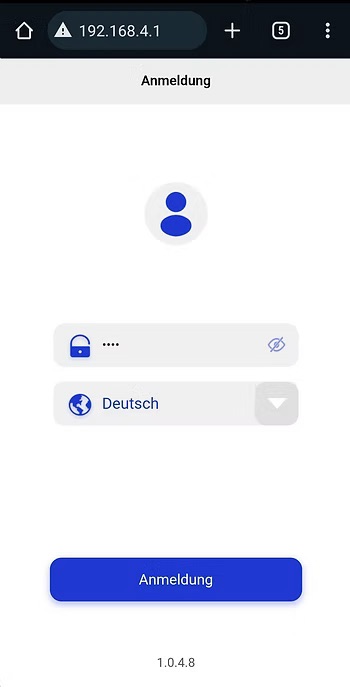 Ab April 2023: Wallbox-Menü im Browser öffnen