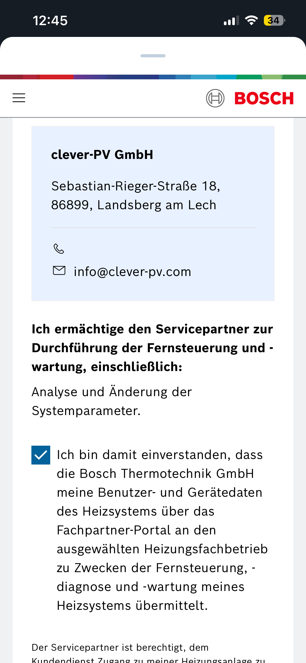 Einladung annehmen