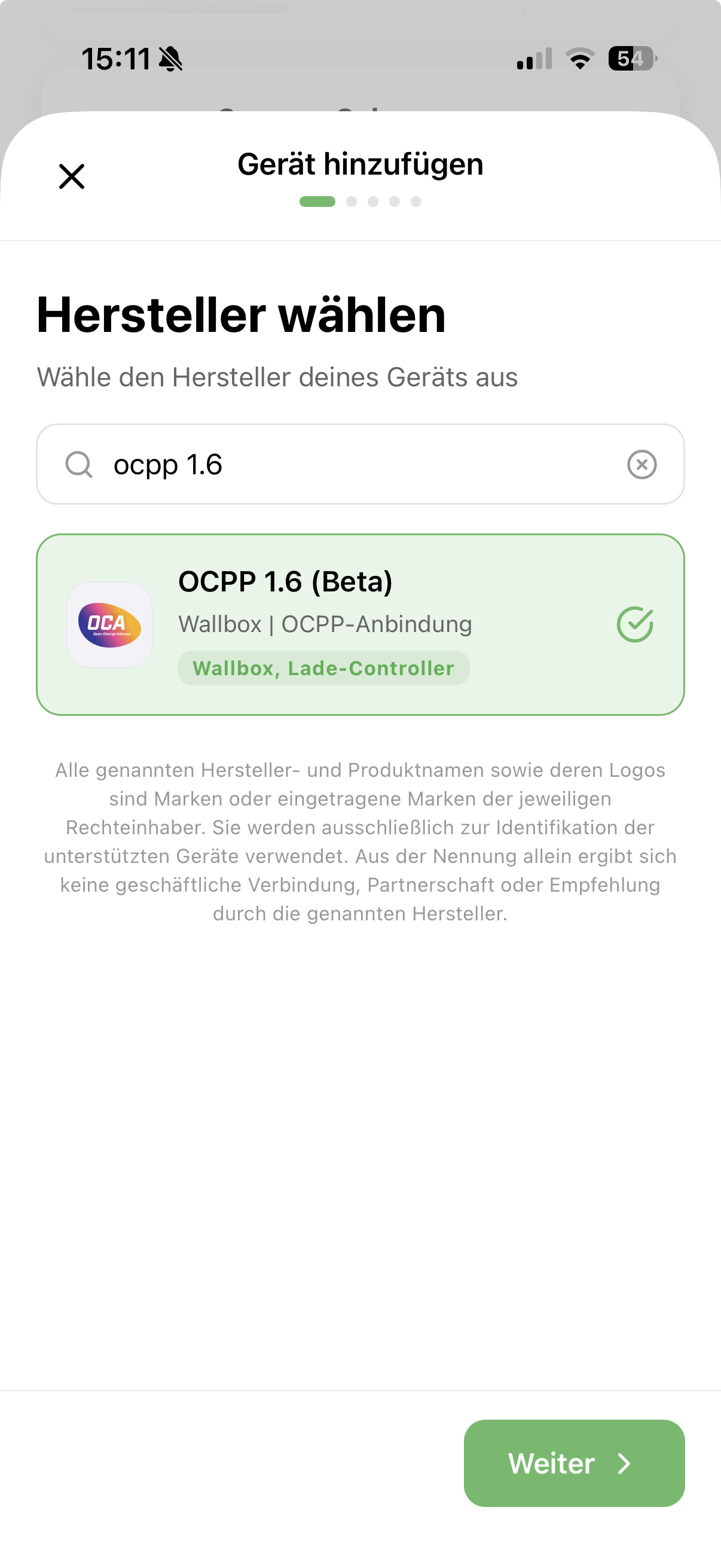 Wallbox in der Solistrom-App anlegen