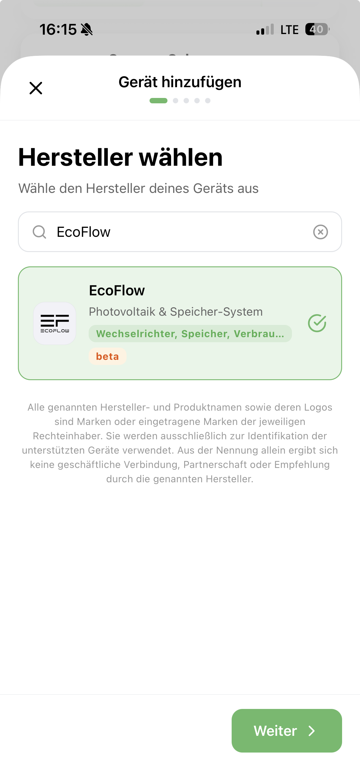 Mit dem EcoFlow-Konto verbinden